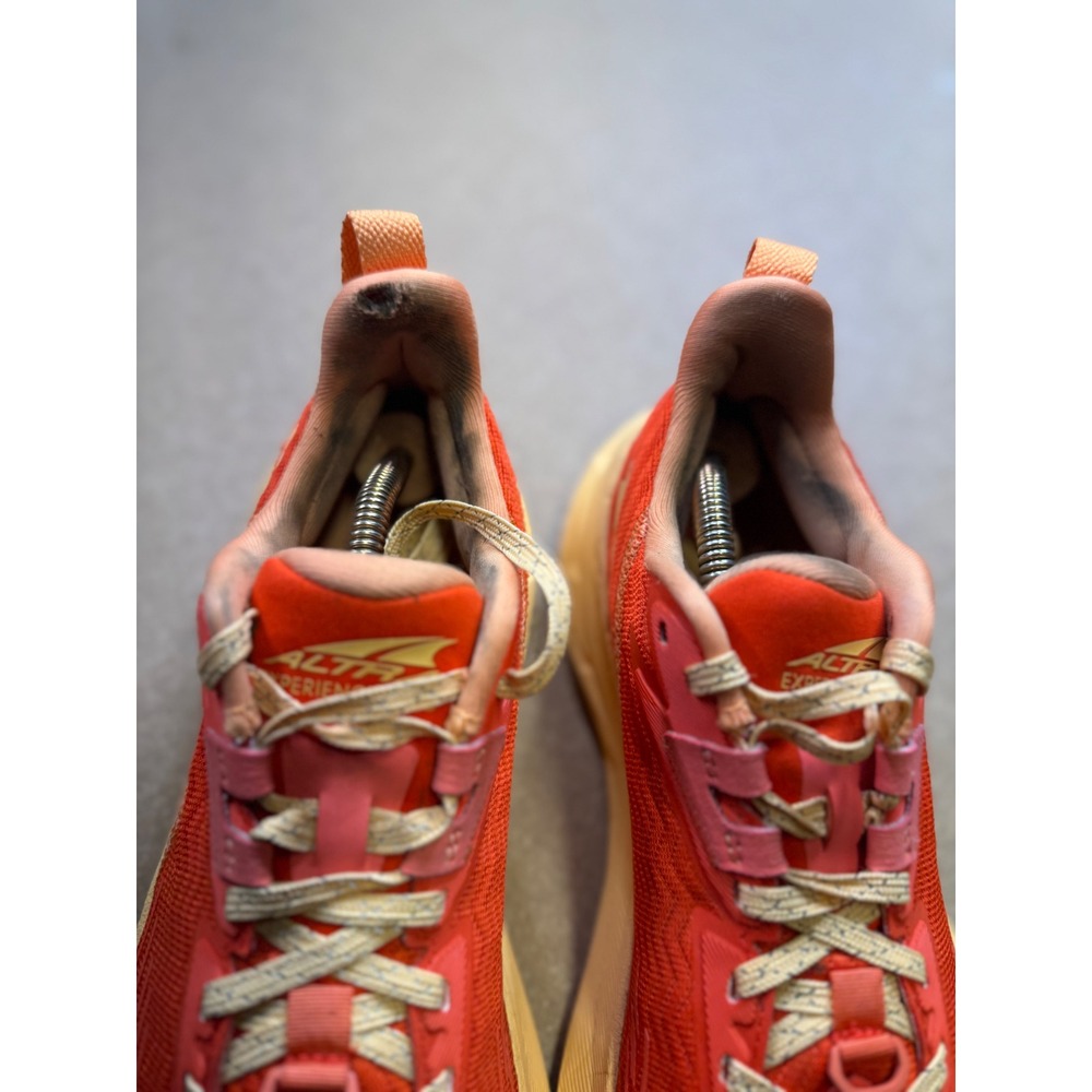 Altra W Lone Peak‎ 7 Trail Running Shoes Women's Size 10 Red Orange MaxTrac - Picture 9 of 10